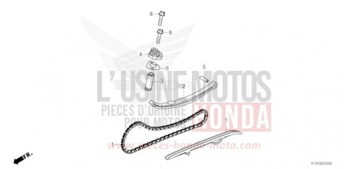 CAM CHAIN/TENSIONER FSH125M de 2021